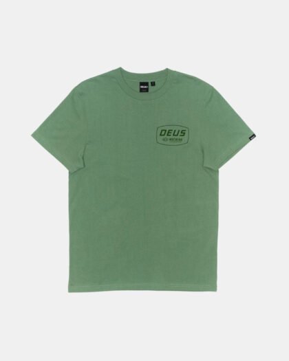 Deus Ex Machina Expo T-Shirt Shale Green