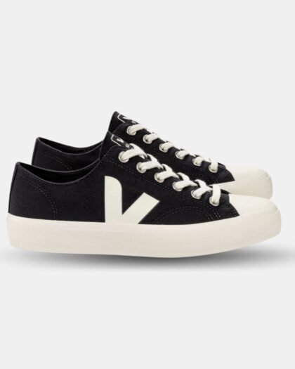 Veja Men's Wata II Low Canvas Black Pierre