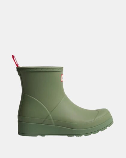 Hunter Women's Play Short Boot Linchen Green