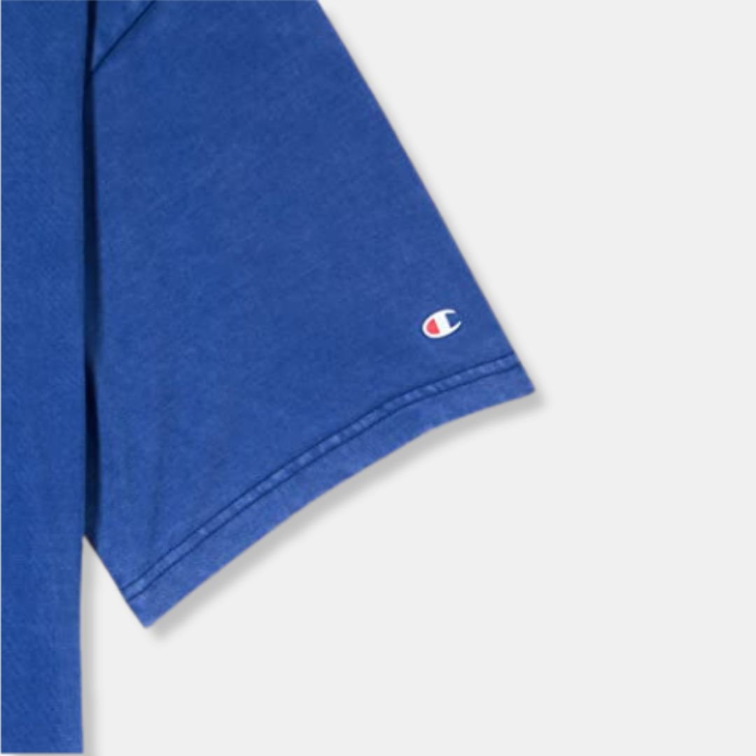 Champion T-Shirt 218605 Blue - Image 4
