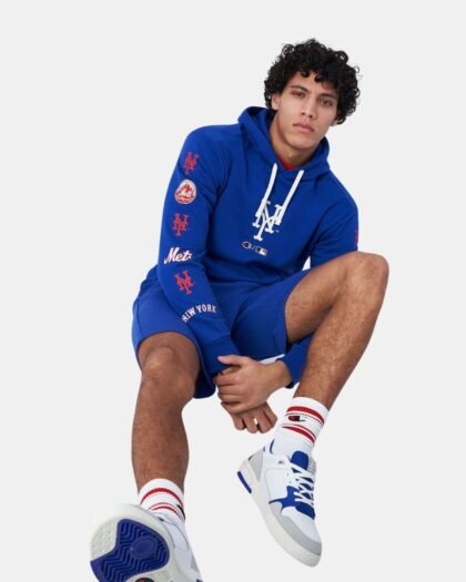 Champion BS003 Hoodie New York Mets Blue