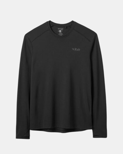 Rab Force LS Tee Black