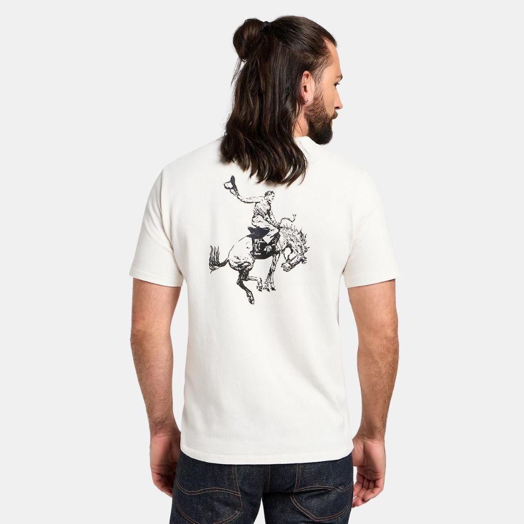 Lee 101 T-Shirt Ecru - Image 2