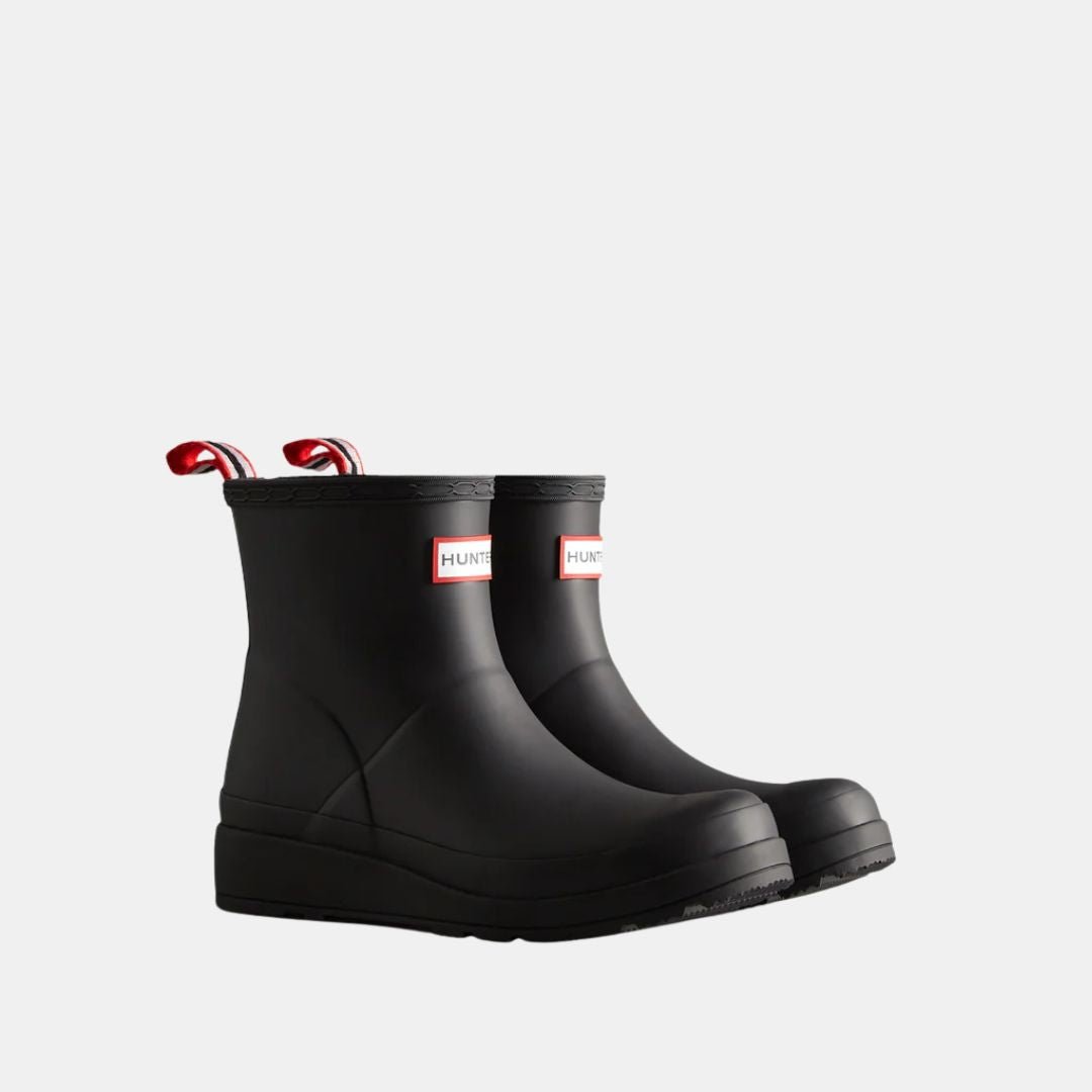 Hunter Women's Play Short Boot Black - Image 3