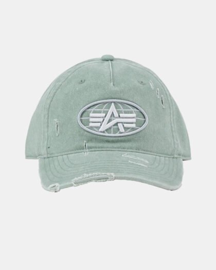 Alpha Industries World Acid Cap Frost Green