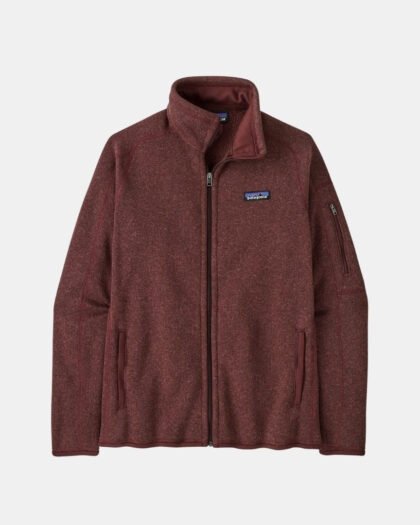 Patagonia Women's Better Sweater Fleece Jacket Dark Ruby