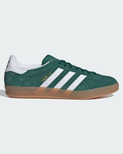 Adidas Gazelle Indoor Collegiate Green & Cloud White