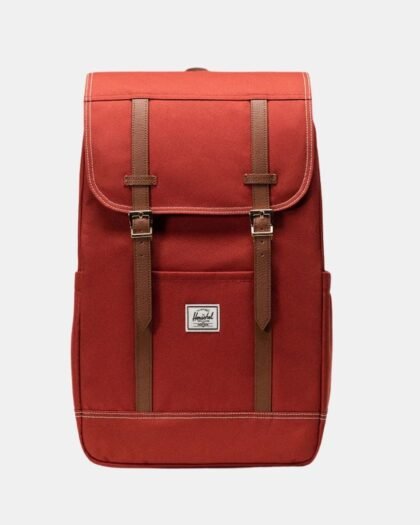 Herschel Retreat Red Ochre White Stitch 23 L