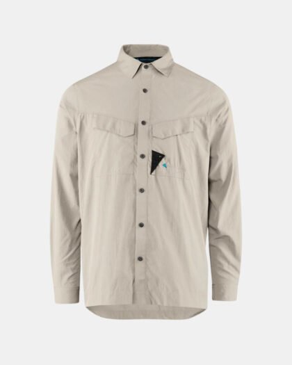 Klattermusen Syn Ls Shirt Men's Silver Creme