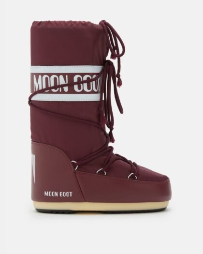 Moon Boot Icon Nylon Burgundy