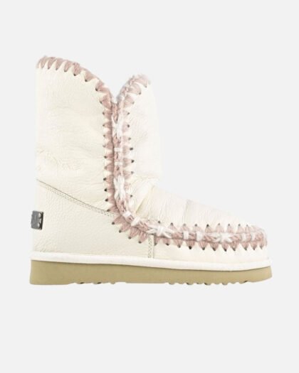 Mou Eskimo Overstitching Waxi White