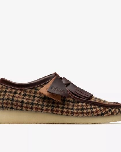 Clarks Wallabee Men's Brown Tweed