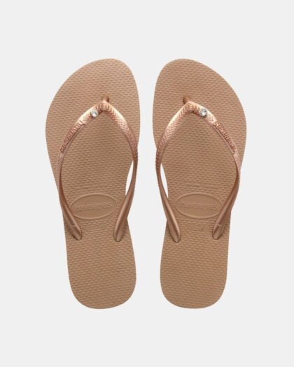 Havaianas Slim Crystal Sw II Unisex Rose Gold