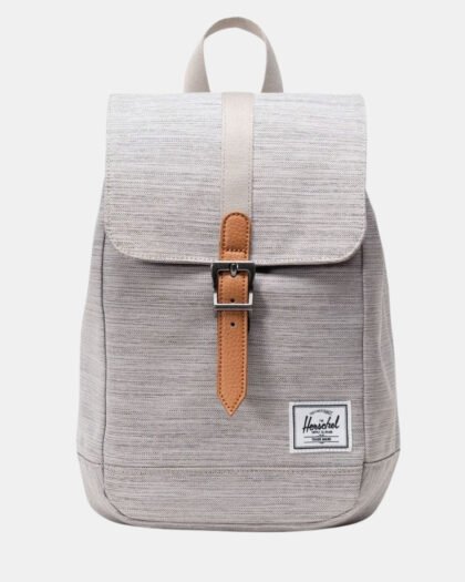 Herschel Retreat Sling Bag Light Grey Crosshatch
