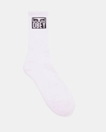 Obey Eyes Icon Socks White