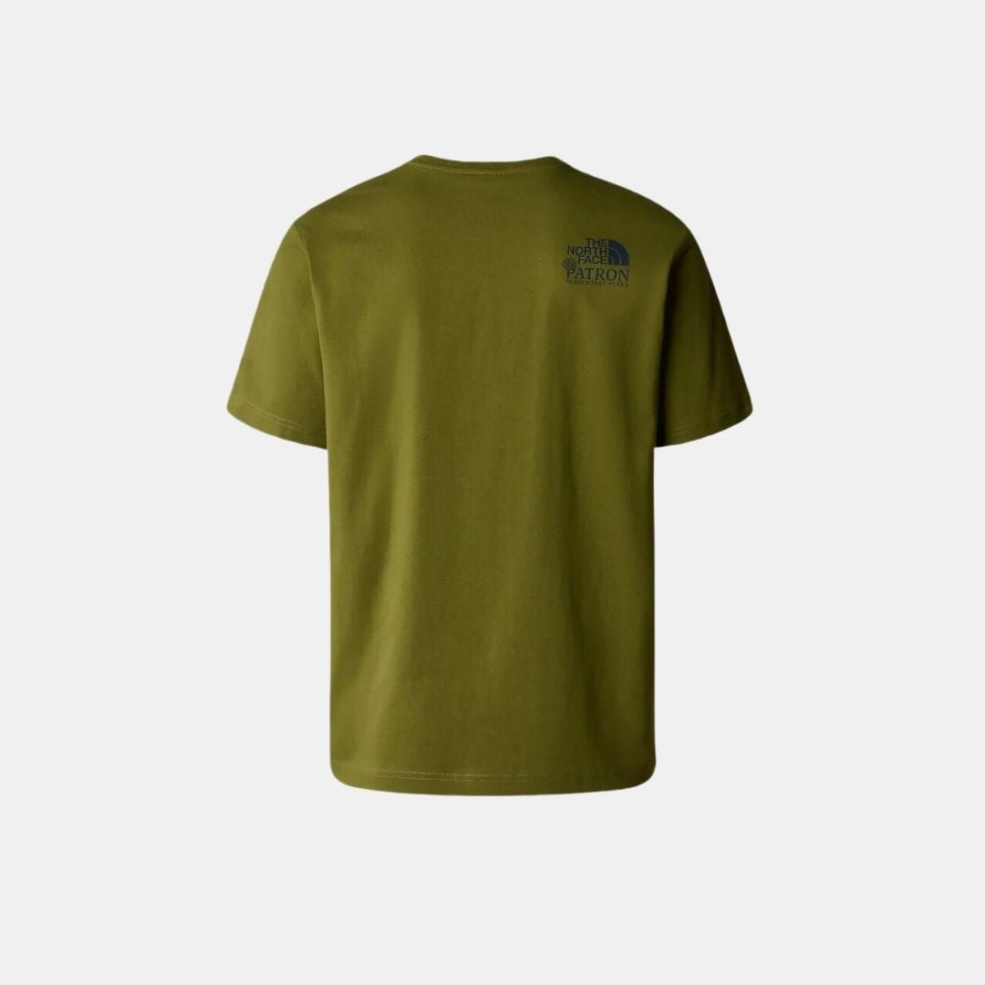 The North Face Nature T-Shirt Forest Olive - Image 2
