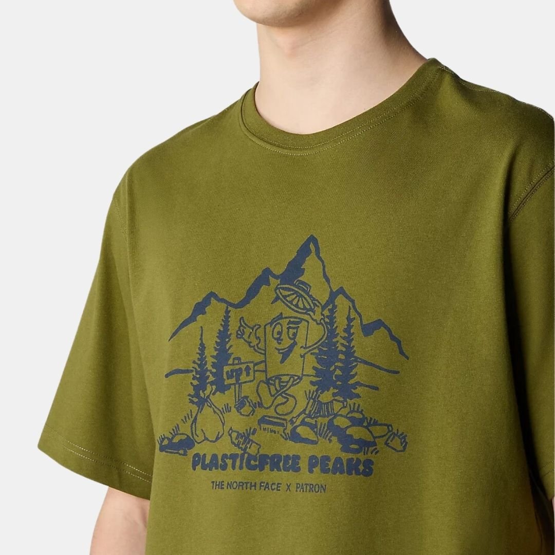 The North Face Nature T-Shirt Forest Olive - Image 6