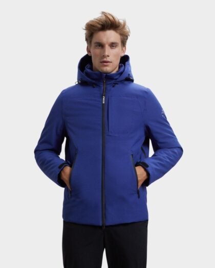 Ecoalf Aktuaalf Jacket Blue Print