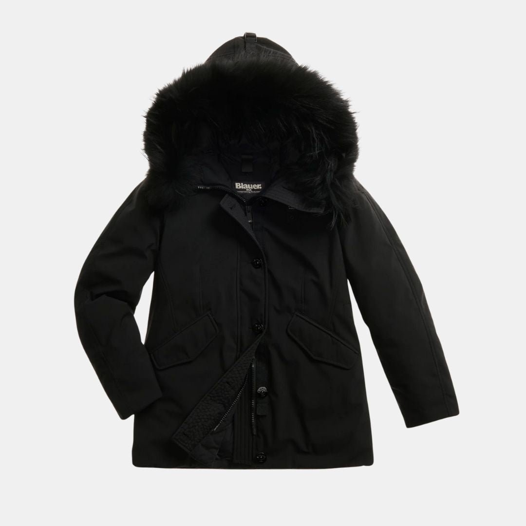 Blauer Padded Parka Irma Black