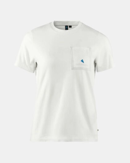 Klattermusen Root Pockett Ss Tee Snow