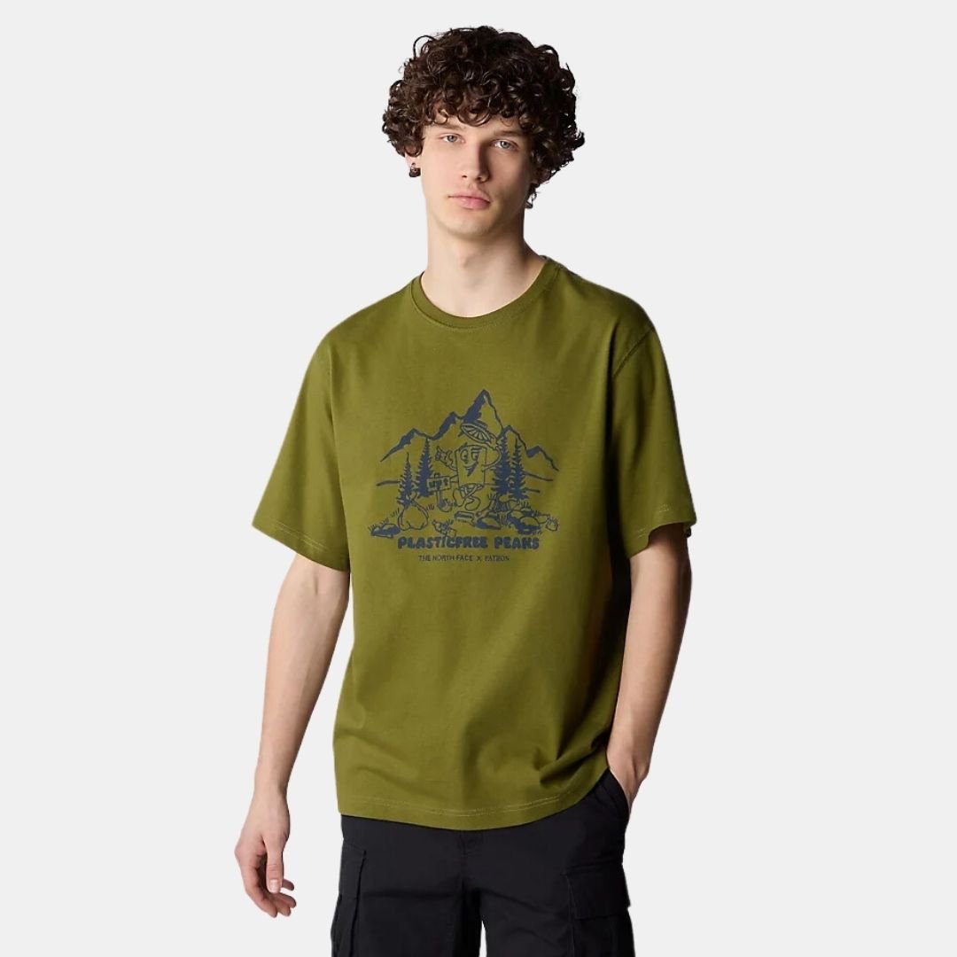The North Face Nature T-Shirt Forest Olive - Image 3