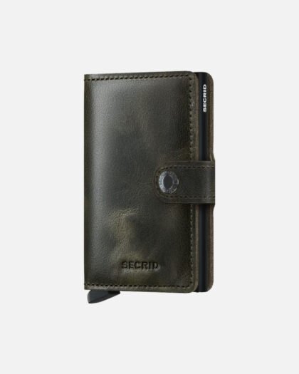 Secrid Mini Wallet Vintage Olive Black