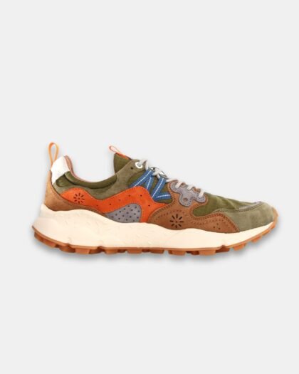 Flower Mountain Men's Yamano 3 Suede Nylon Militare Brown