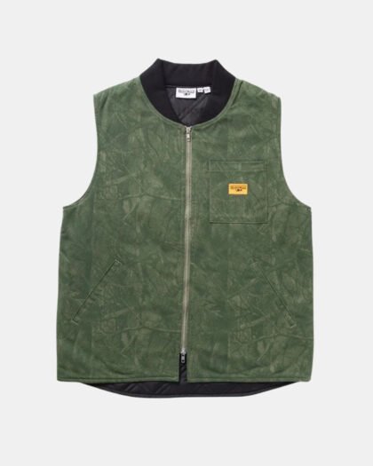 Service Works Xerox Camo Padded Work Vest Olive