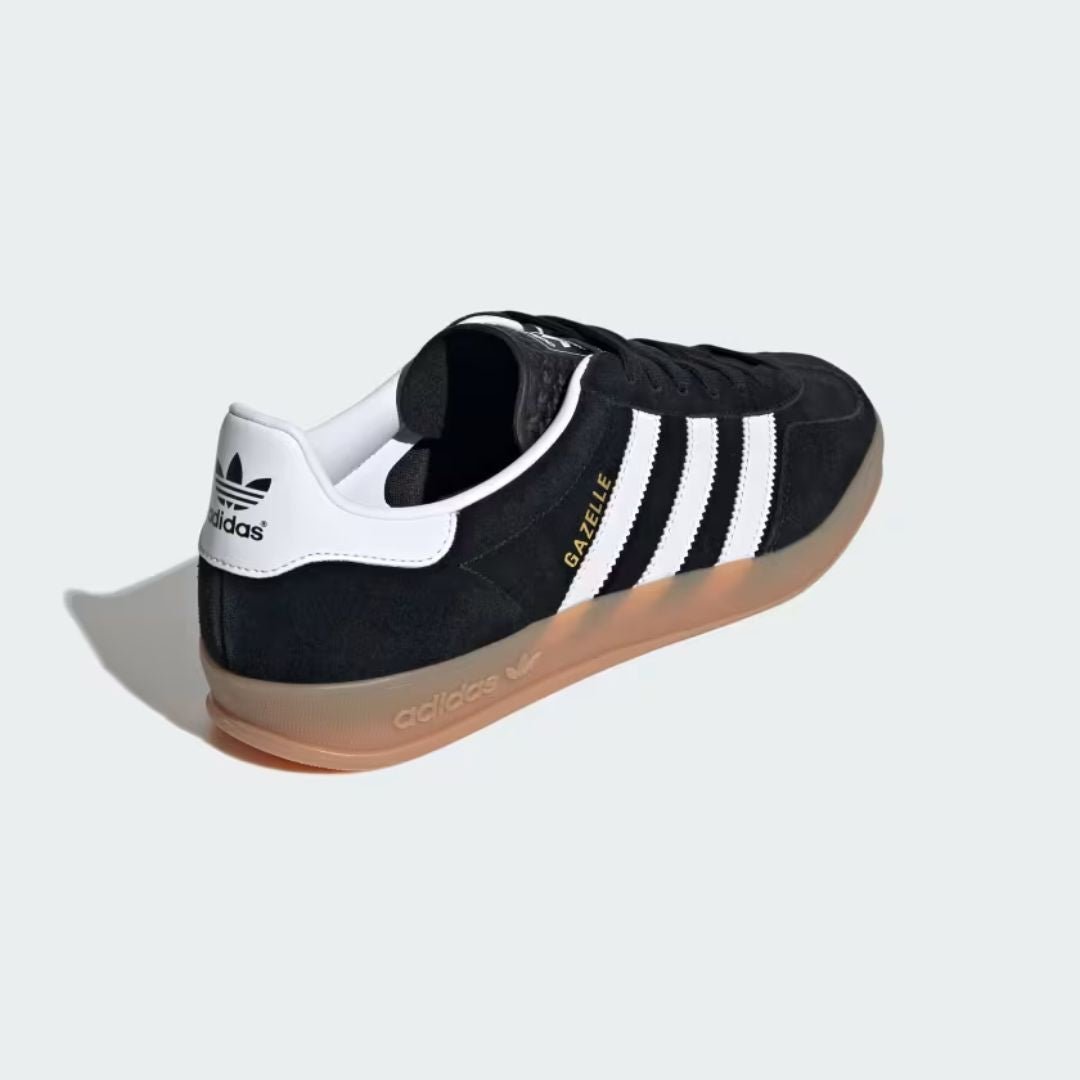 Adidas Gazelle Indoor Black & Cloud White - Image 4
