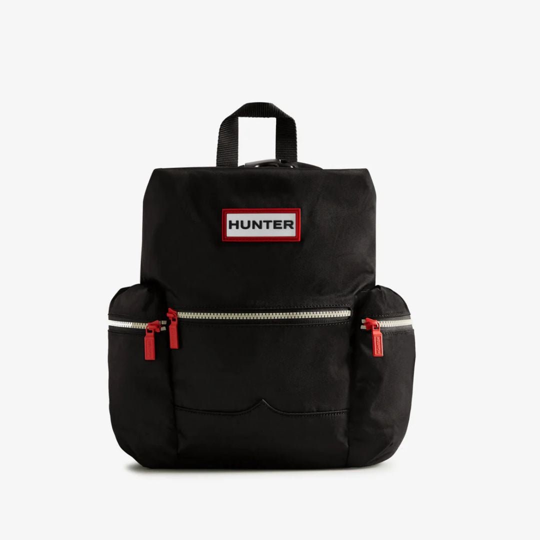 Hunter Nylon Mini Topclip Backpack Black