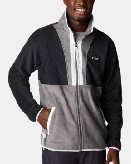 Columbia Men's Back Bowl Full Zip Fleece Jacket Black