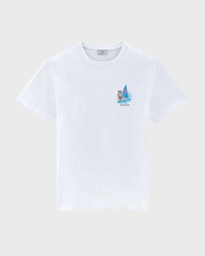Woolrich Animated Sheep T-Shirt Bright White
