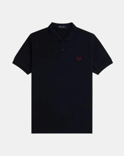 Fred Perry M6000 Polo Navy-Toasted Red