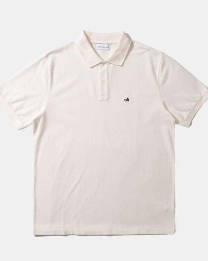 Edmmond Studios Duck Polo Plain Off White
