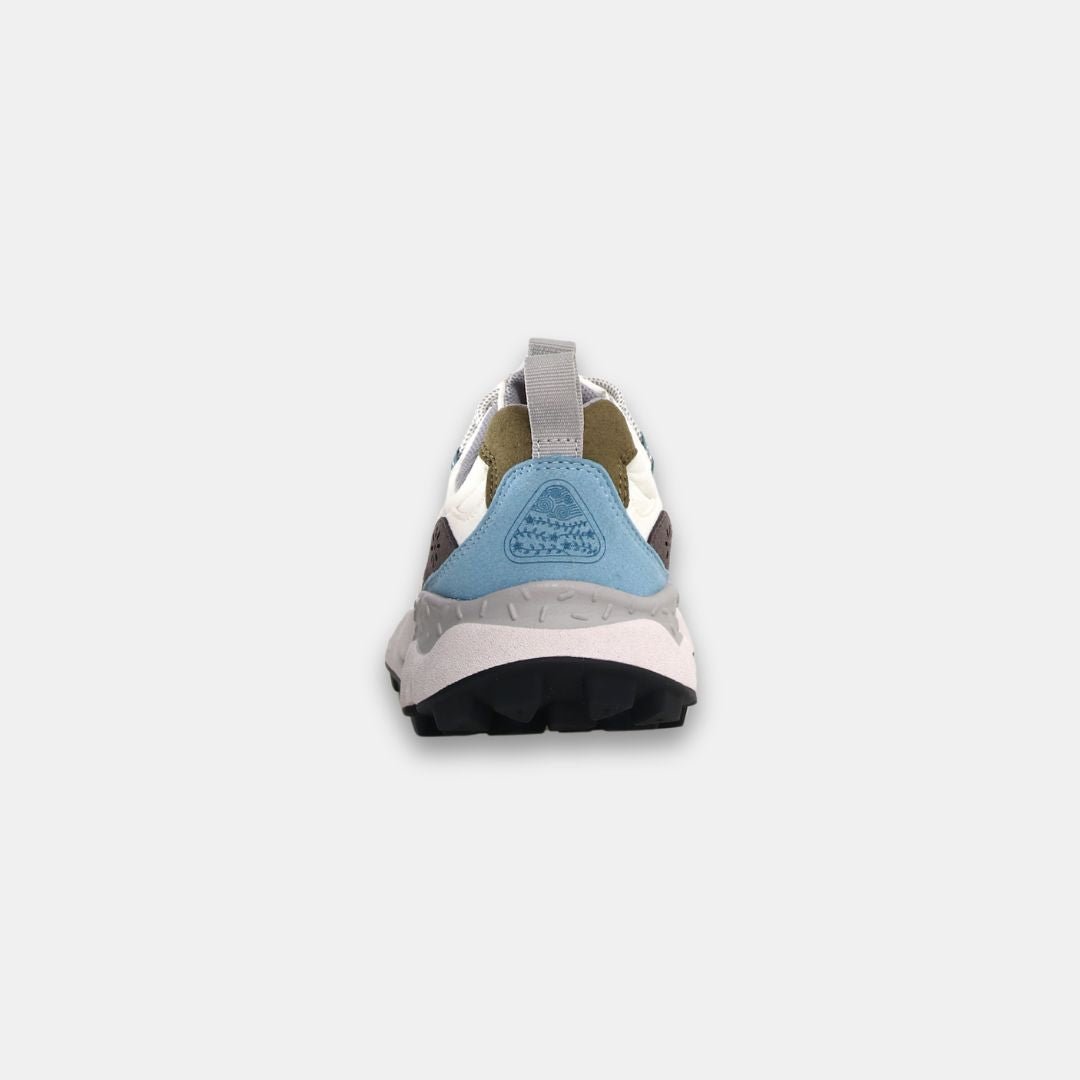 Flower Mountain Women's Yamano 3 Kaiso Eco Suede White & Grey - Image 4