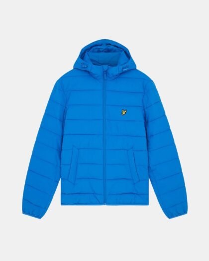 Lyle & Scott Lightweight Puffer Jacket Bright Blue
