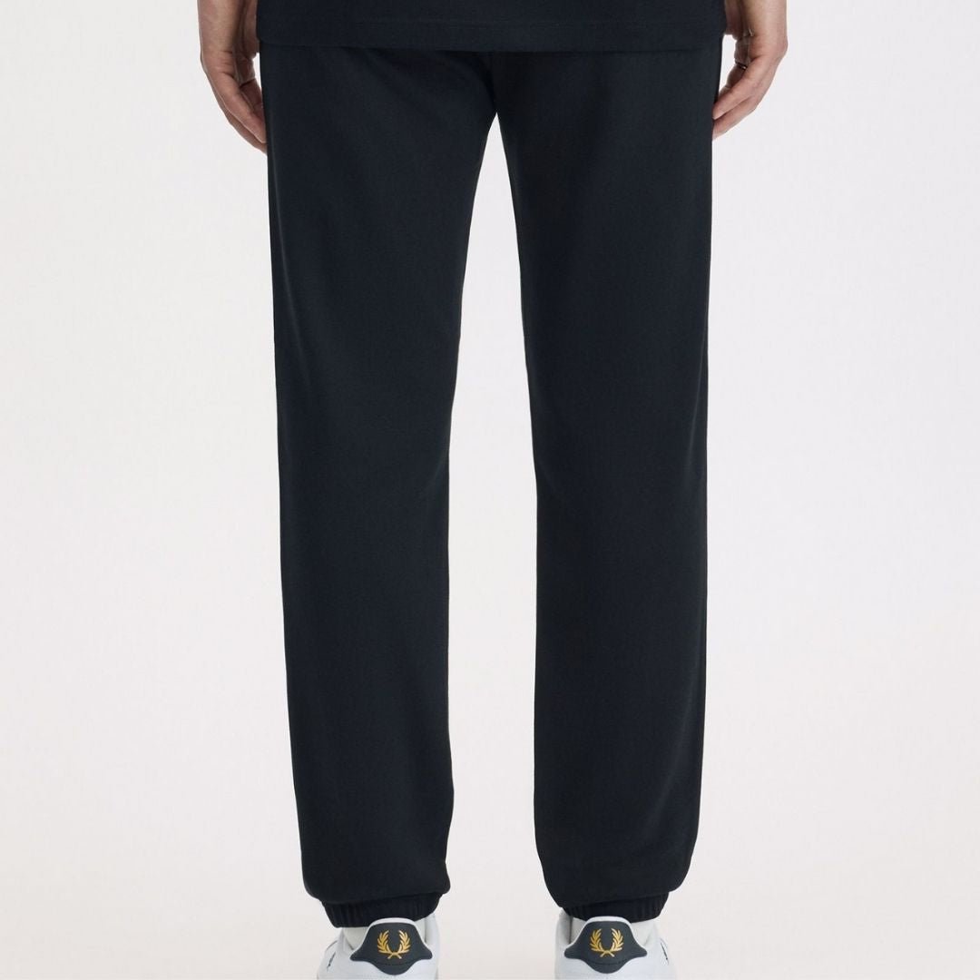 Fred Perry Loopback Sweatpant Black - Image 4