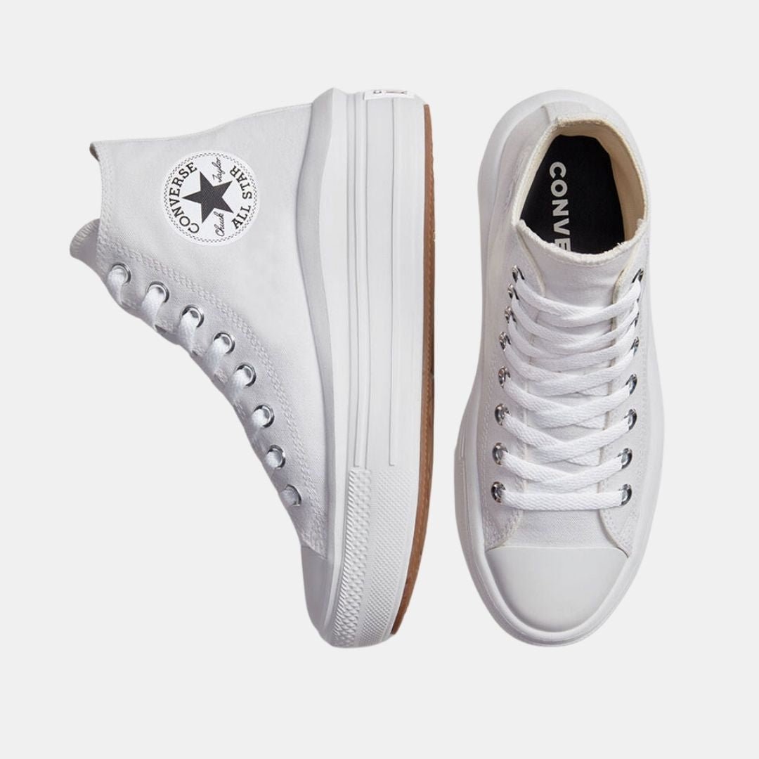 Converse Chuck Taylor All Star Move Hi White - Image 3