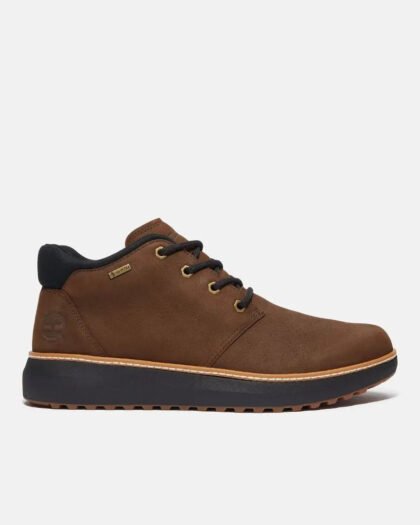 Timberland Hudson Road Mid Lace Gore-Tex Chukka Dark Brown Nubuck