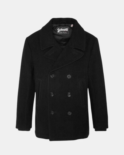 Schott NYC Seacoat Dark Black