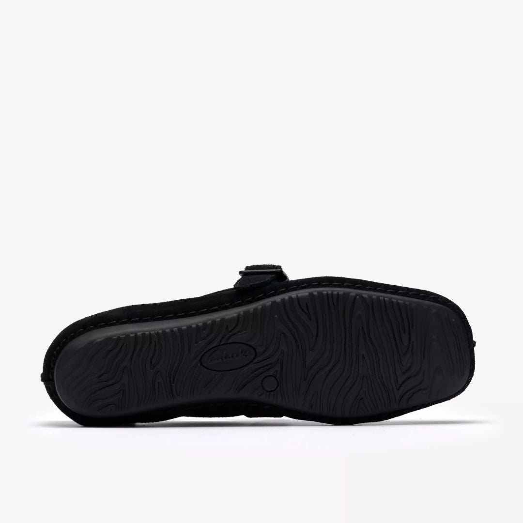 Clarks Freckle T Bar Women's Black Suede - Image 4