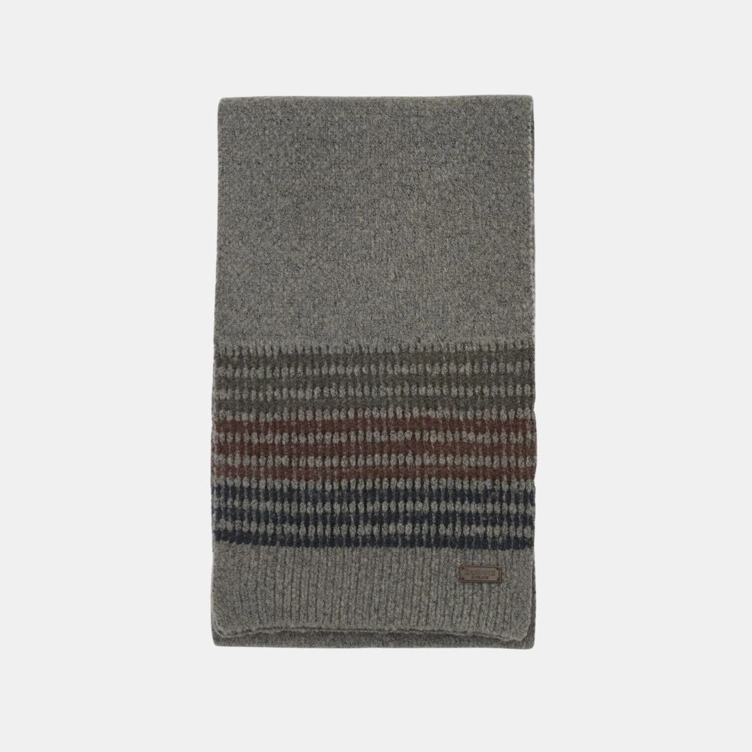 Barbour Branton Beanie and Scarf Gift Set Midnight Oak - Image 3