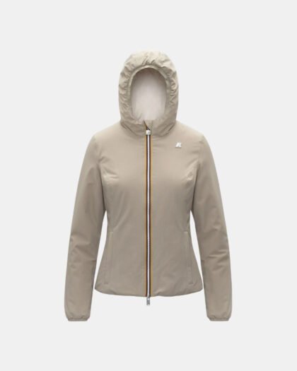 K-Way Lily St Warm Reversible Beige Cashmere & White Gardenia