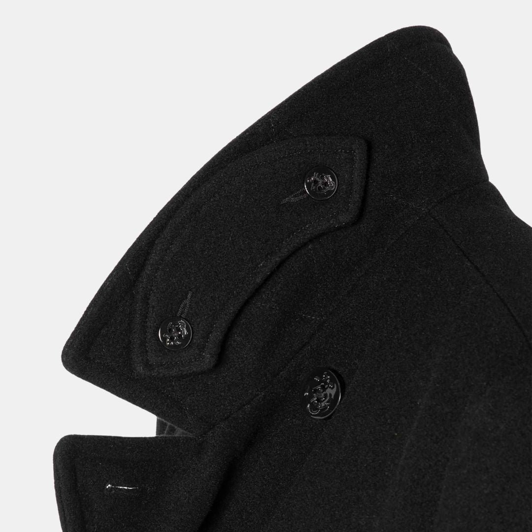 Schott NYC Seacoat Dark Black - Image 3
