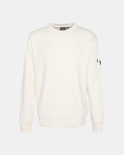 Barbour International Grip Sweatshirt Whisper White