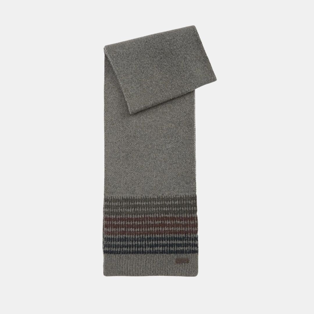 Barbour Branton Beanie and Scarf Gift Set Midnight Oak - Image 6