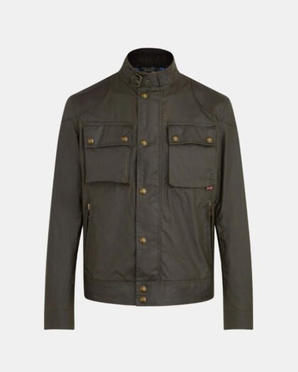 Belstaff Jacket Racemaster Faded Olive