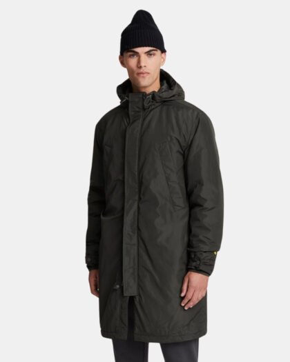 Lyle & Scott Longline Parka Gunmetal