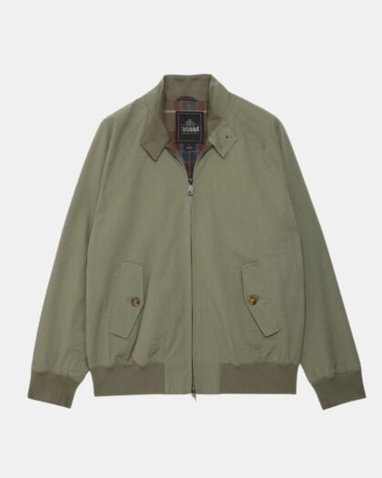 Baracuta G9 Seersucker Green