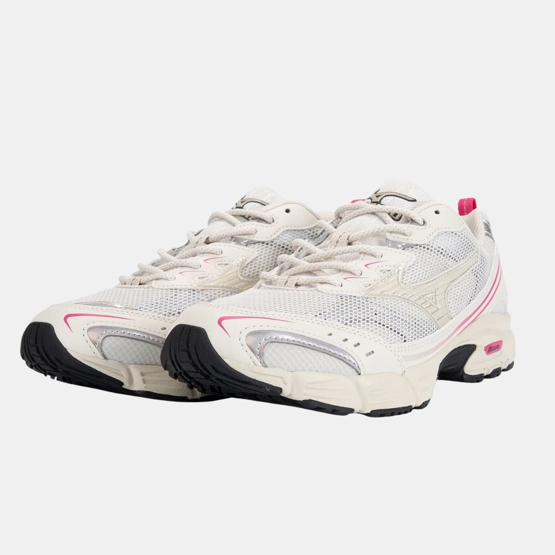 Mizuno MXR Silver Birch & Fuchsia Purple - Image 3